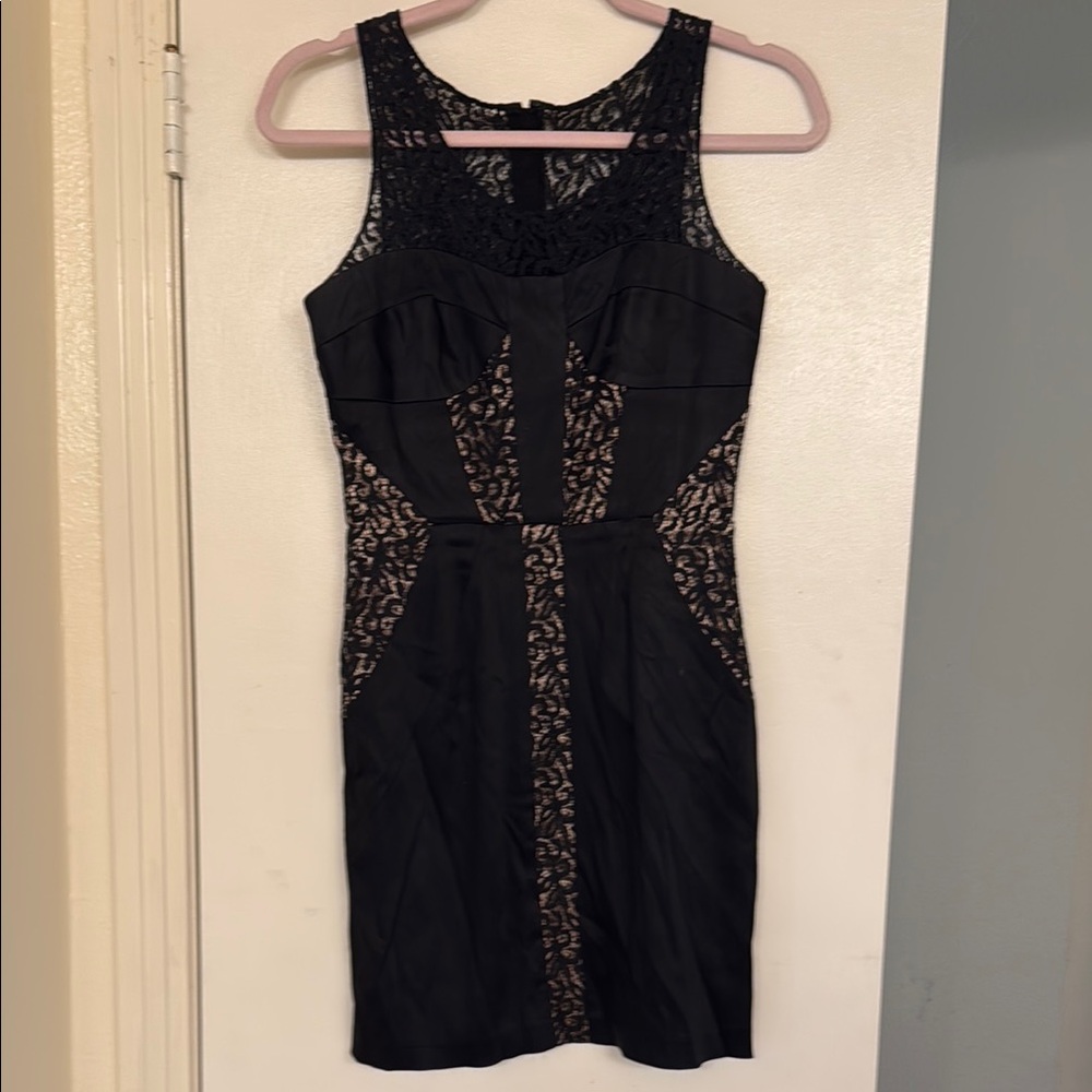 Elegant Black Lace Dress